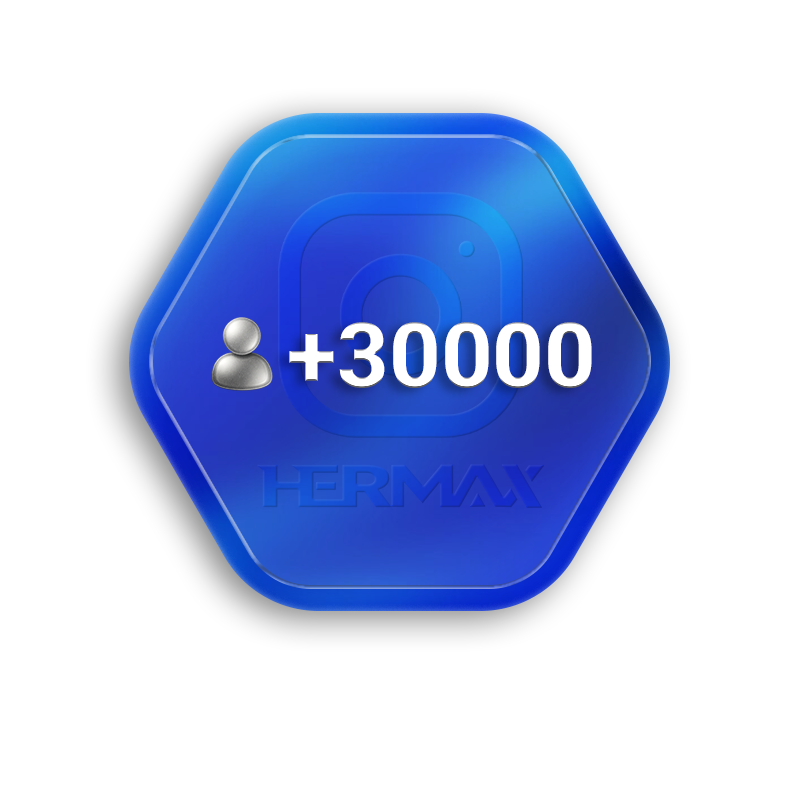 30000 فالوور میکس ایرانی نقره ای اینستاگرام