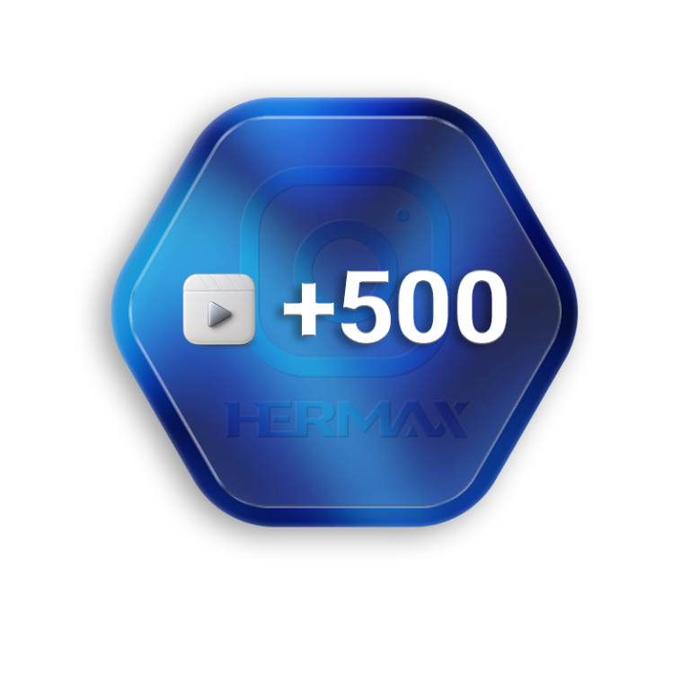 500 بازدید ویدئوی اینستاگرام