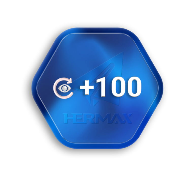 100 بازدید به پست بعدی کانال تلگرام