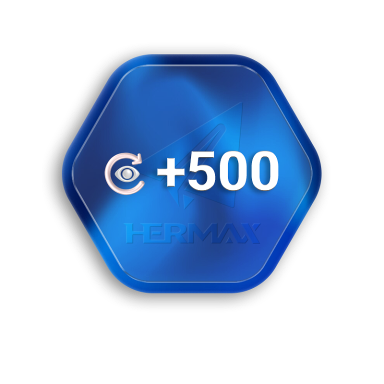 500 بازدید به پست بعدی کانال تلگرام