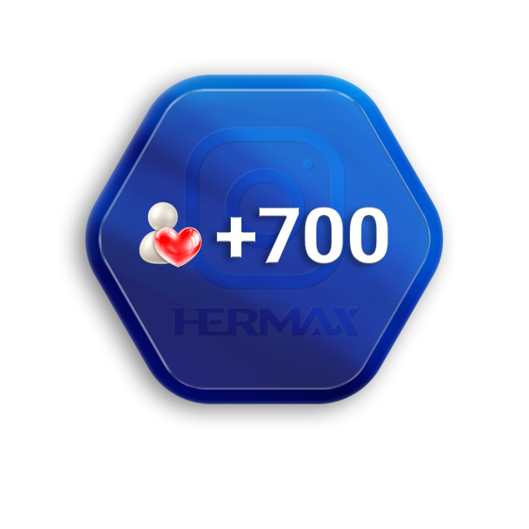 700 فالوور 200 لایک به هر سه پست آخر اینستاگرام