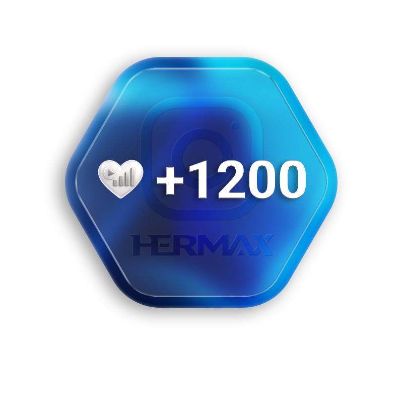 1200 لایک ترکیبی پست اینستاگرام