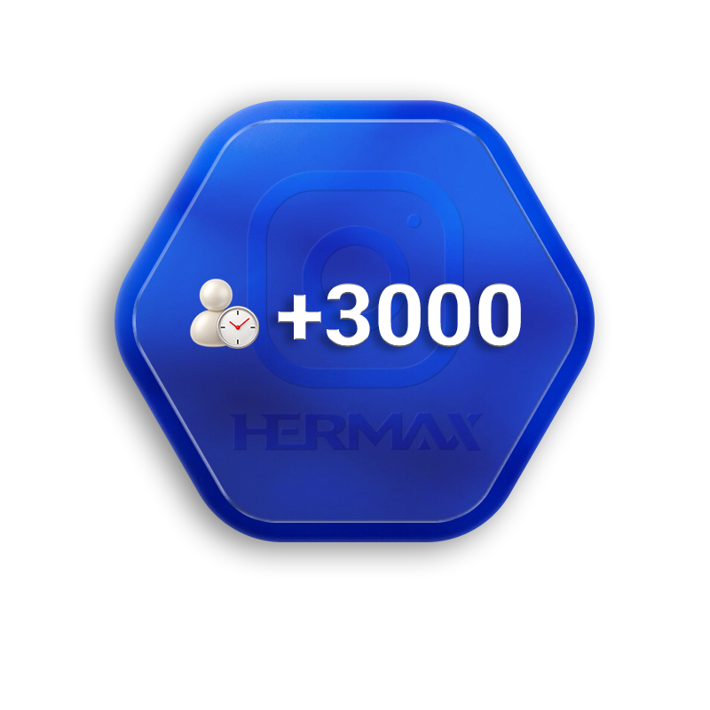 3000 فالوور تدریجی اینستاگرام