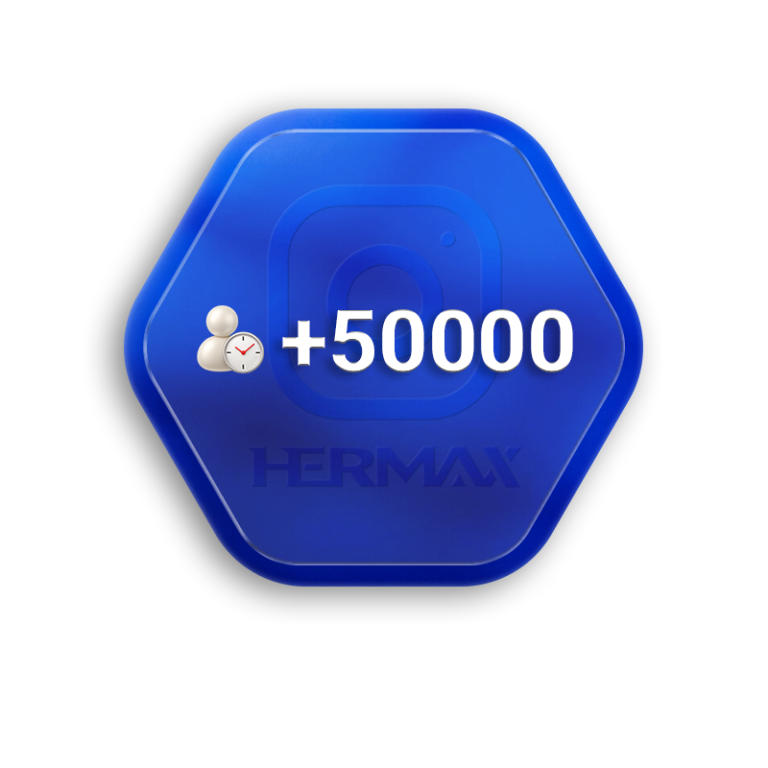 50000 فالوور تدریجی اینستاگرام