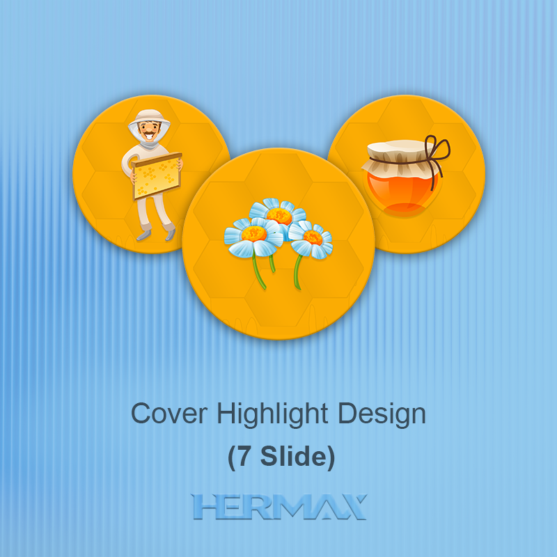 طراحی اختصاصی 7 کاور هایلایت اینستاگرامی