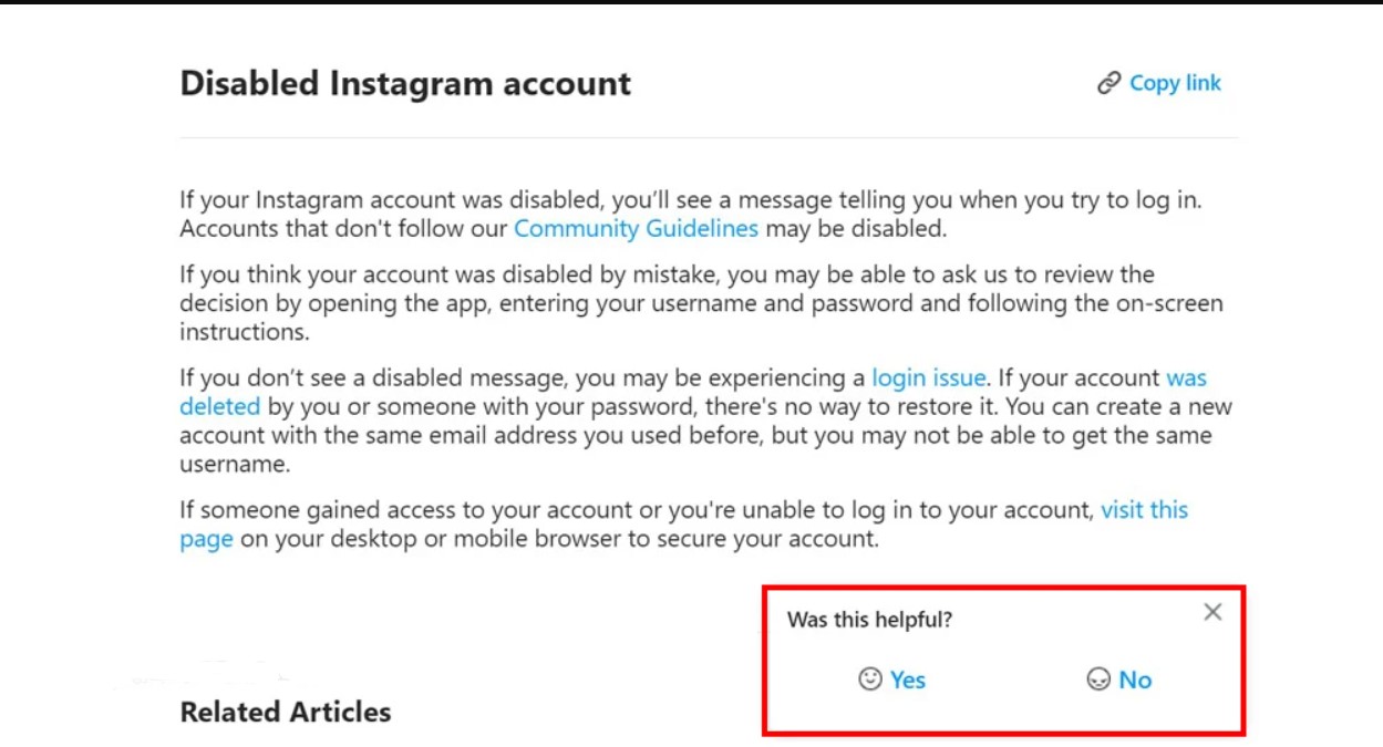 جدیدترین راهکارهای برگرداندن پیج دیسیبل شده اینستاگرام