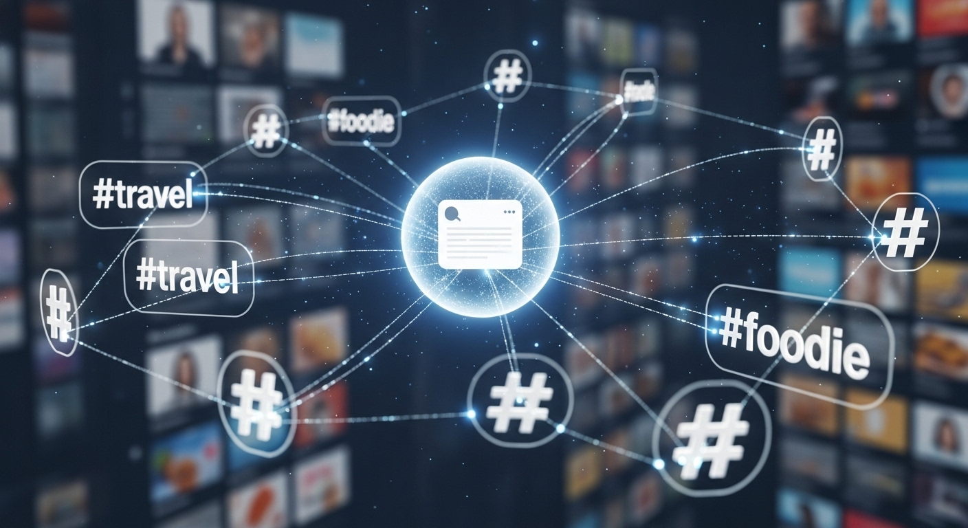 نقش هشتگ ها در دیده شدن محتوا؛ هرمکس نقش هشتگ ها در دیده شدن محتوا؛