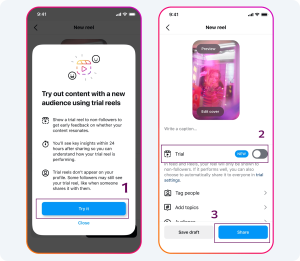 گزینه trial در اینستاگرام را چگونه فعال کنیم؟