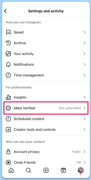 تیک آبی اینستاگرام را چگونه بگیریم