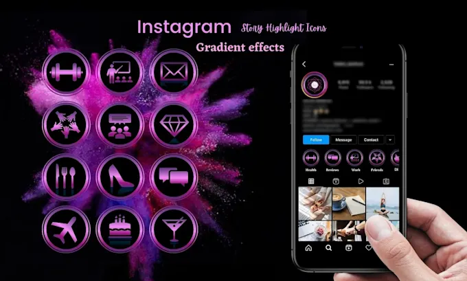 کاور هایلایت اینستاگرام