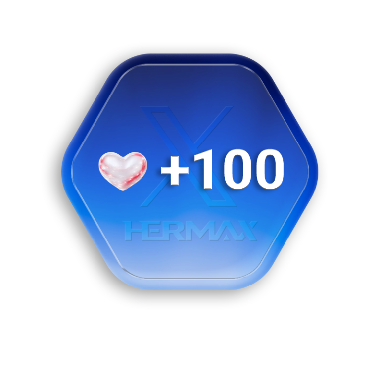 100 لایک ایکس (توییتر)