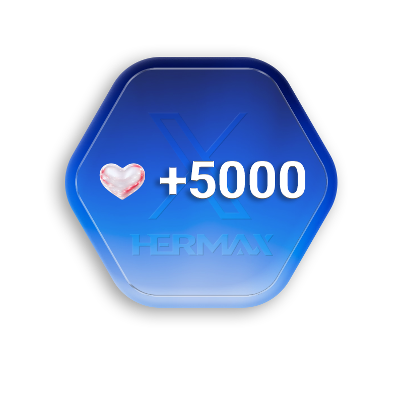 5000 لایک ایکس (توییتر)