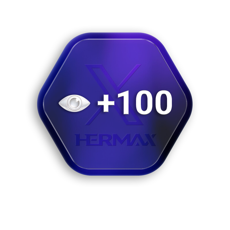 100 بازدید ایکس (توییتر)