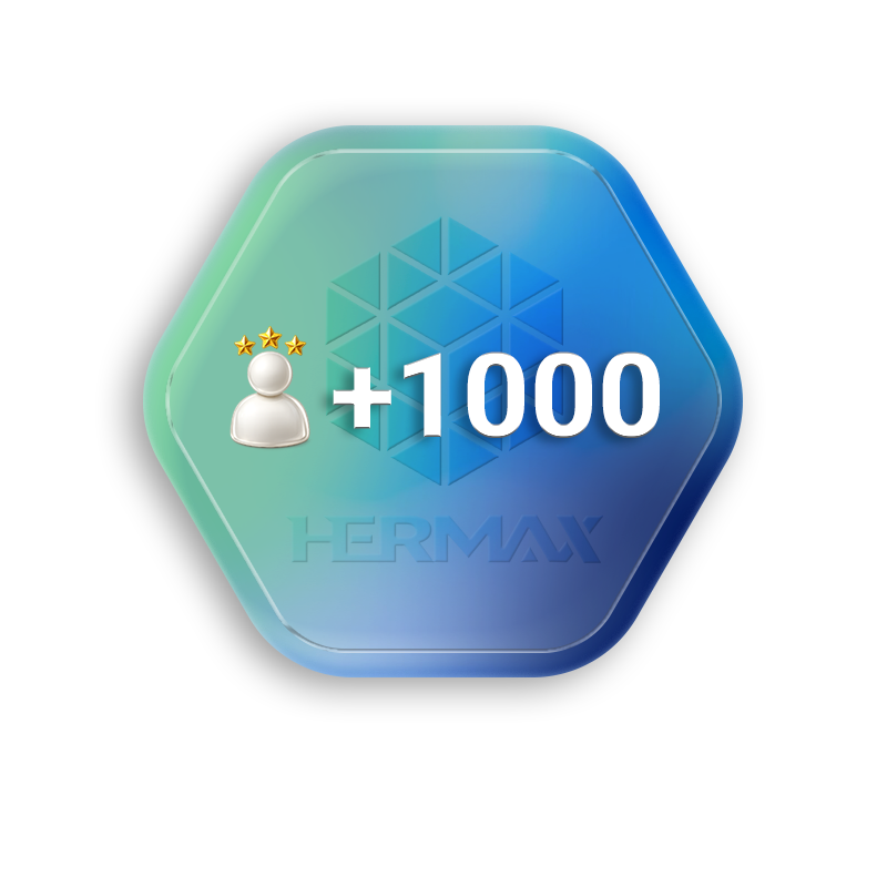 1000 فالوور روبیکا درجه ۱ (روبینو)