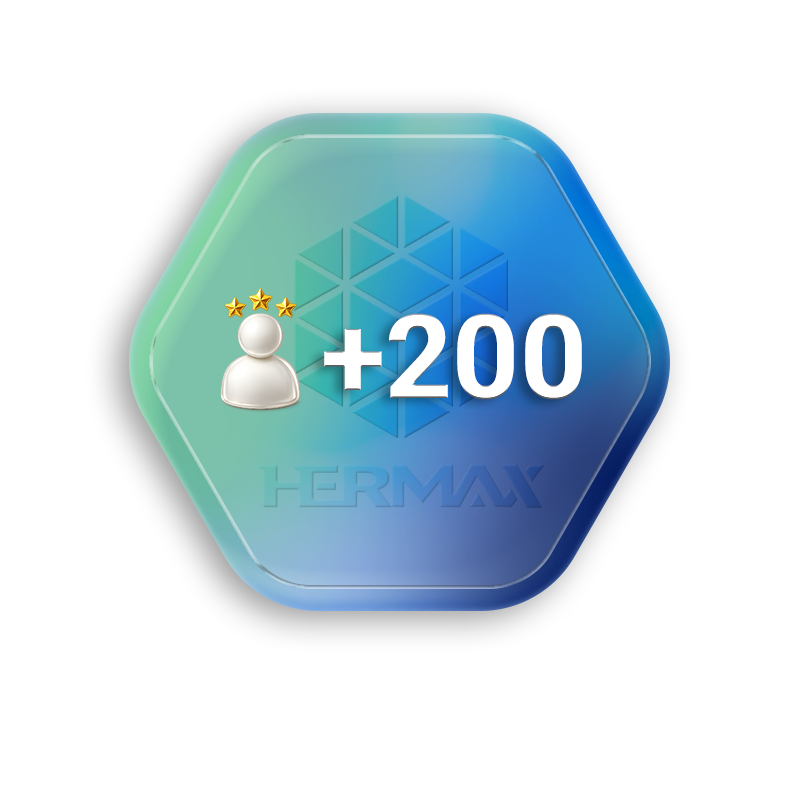 200 فالوور روبیکا درجه 1 (روبینو)
