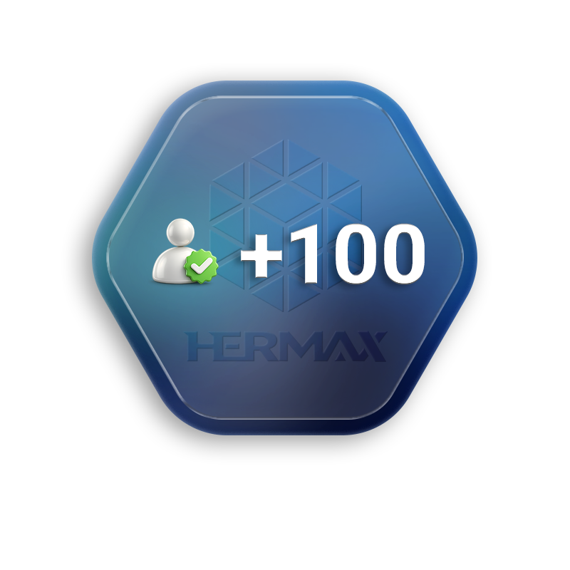 100 عضو (ممبر) کانال روبیکا درجه ۱