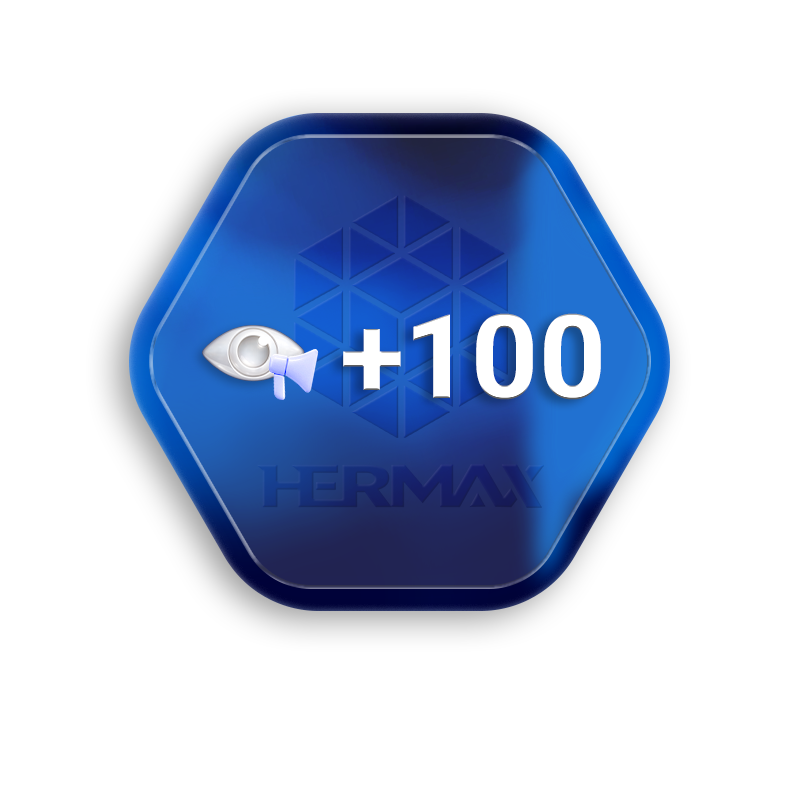100 بازدید تک پست کانال روبیکا