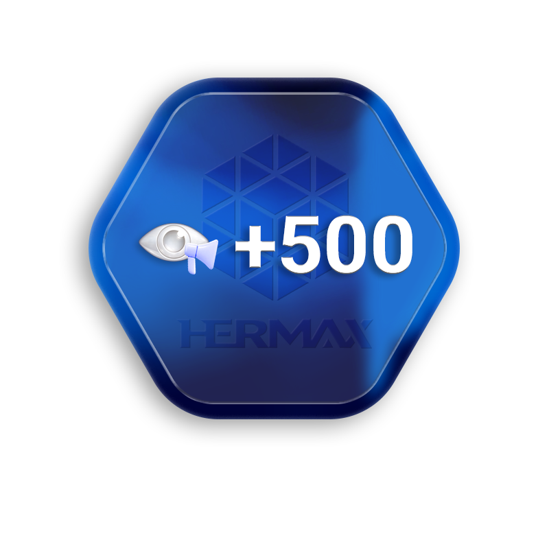 500 بازدید تک پست کانال روبیکا